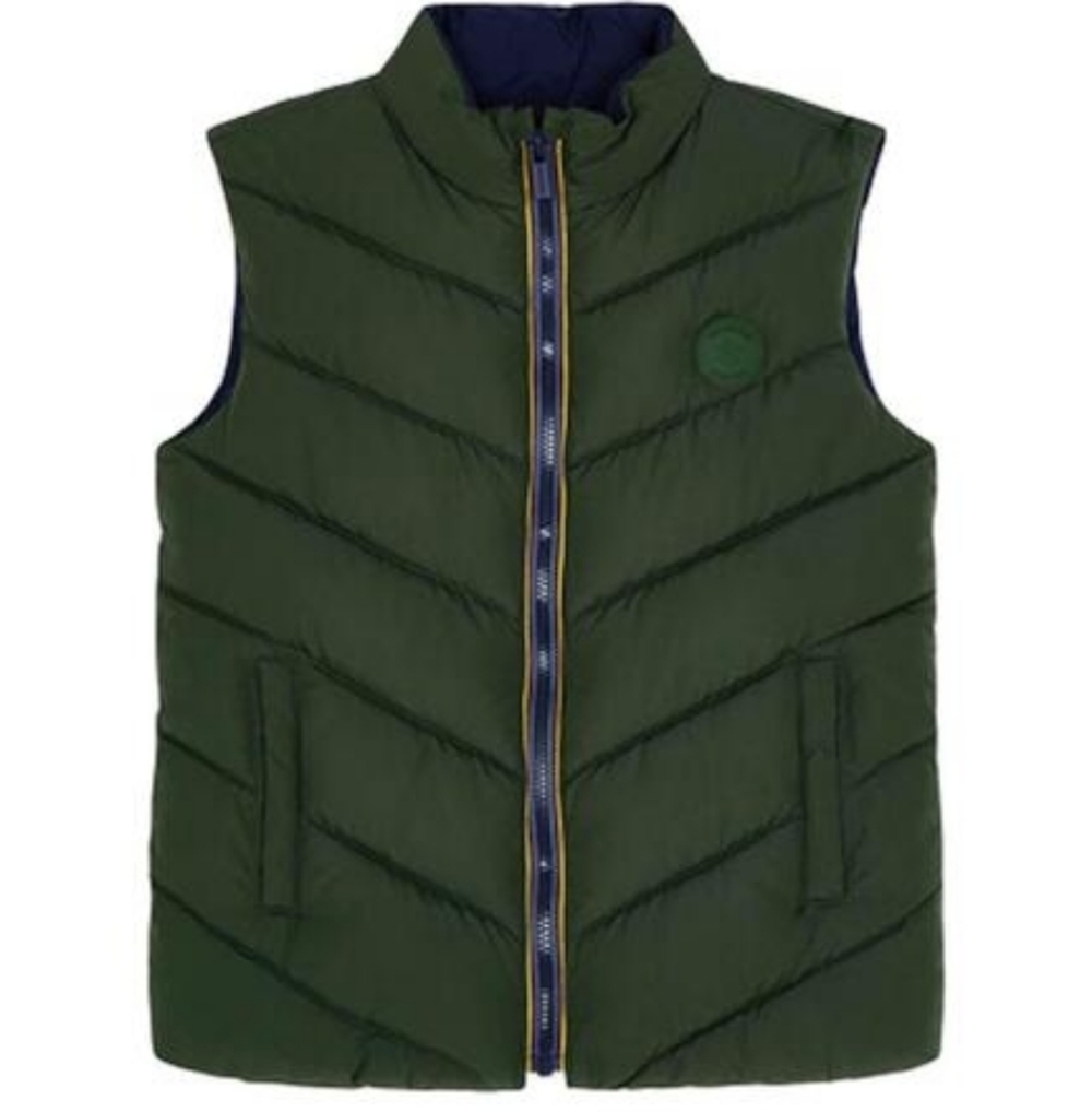 Mayoral | Boys Quilted Feather Effect Vest